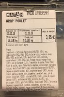 Wrap poulet