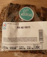 Pain aux fruits