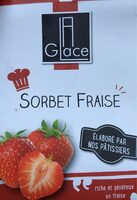 Sorbet fraise congele