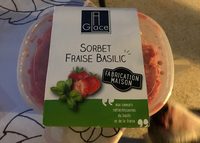 Sobert fraise basilic