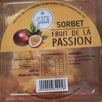 Sorbet fruit de la passion