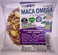 Organic maca super fruit bar