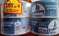 Thon entier au naturel
