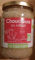 Choucroute au naturel BIO