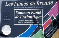 Saumon fumé supérieur 4 tranches
