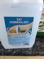 Eau déminéralisée