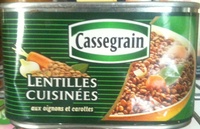 Lentilles préparées 1/2
