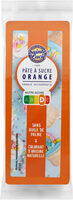 Pâte à sucre orange