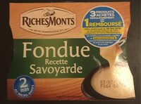 Fondue Recette Savoyarde