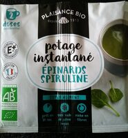 Potage instané épinards spiruline