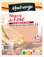 Mousse de foie et sa pointe de crème