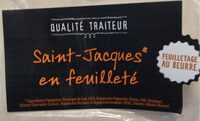 St jacques en feuilleté