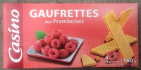 Gaufrettes aux Framboises