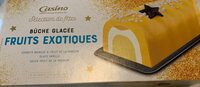 Bûche glacée Fruits exotiques