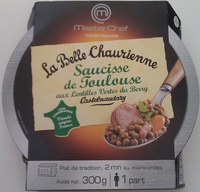 Saucisse de Toulouse aux Lentilles cuisinées