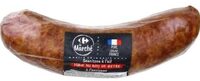 Saucisson a l'ail fume au bois de hêtre a l'ancienne
