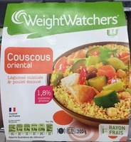 Couscous Oriental légumes cuisinés et poulet émincé