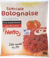 Haché bolognaise netto 600g