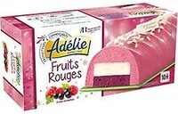 Bûche fruits rouges - vanille (S/CG) - 1000mL