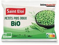 Petits pois doux bio