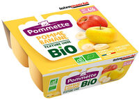 Quadrette pomme poire BIO- 4 mois 4x100g