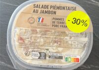 Salade piemontaise au jambon