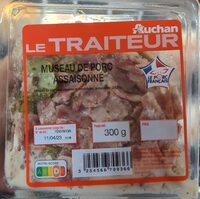 Museau de porc assaisonné