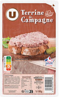 Terrine de campagne viande de porc français