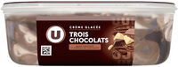 Bac crème glacée 3 chocolats - 496g