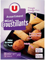Assortiment de mini croustillants 185g