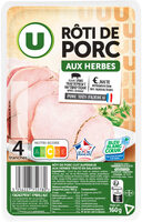 Roti de porc aux herbes Bleu Blanc Coeur
