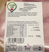 Jambon cuit supérieur