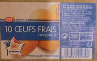 Oeufs frais