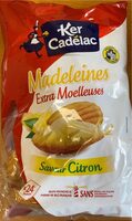 Madeleines saveur citron