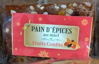 pain d'épices miel fruits confits