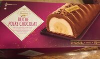 Buche poire chocolat