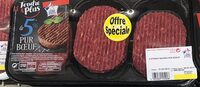 steaks haches pur bœuf