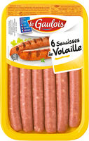 saucisses de volaille