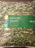 Épinards hachés