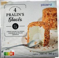 4 Pralin's glacés
