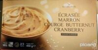 Écrasée Marron Courge Butternut Cranberry