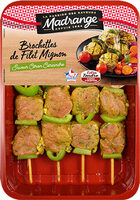 Brochettes de filet mignon marinées saveur citron coriandre
