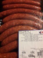 Merguez de Dinde Crue