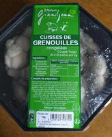 Cuisses de grenouilles congelées