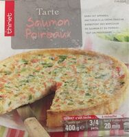 Tarte saumon poireaux