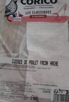 Cuisses de poulet façon haché