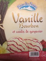 Vanille bourbon et coulis de goyavier