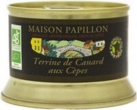 Terrine Canard Pur Volaille Aux Cepes