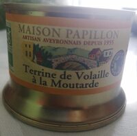 150G Terrine Pur Volaille Moutarde Ancienne