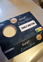 Crème glacée-sablé breton
